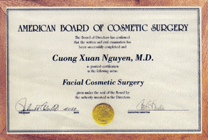 BS Cương đạt kết qủa xuất sắc kỳ thi năm 1997 do ABCS tổ chức tại Texas Mỹ